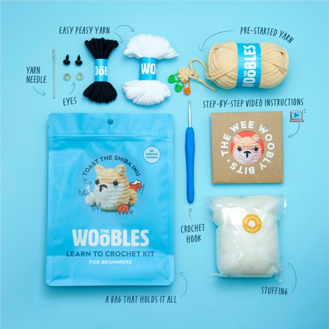 Toast the Shiba Inu Crochet Kit